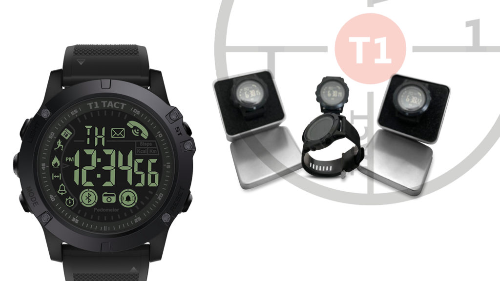 T1 Tact Watch Co.’s Tactical Smartwatch, the Midnight Diamond & Its Tin Box